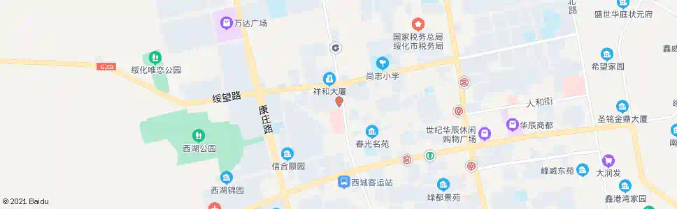 绥化远望小区_公交站地图_绥化公交_妙搜公交查询2025
