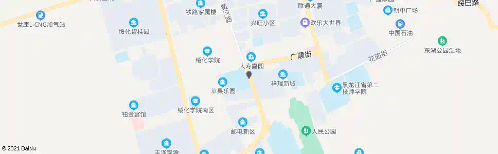 绥化林技校_公交站地图_绥化公交_妙搜公交查询2025