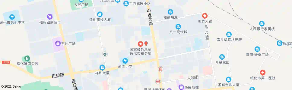 绥化农行_公交站地图_绥化公交_妙搜公交查询2025