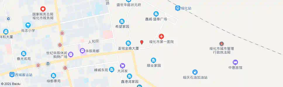 绥化变电所_公交站地图_绥化公交_妙搜公交查询2025
