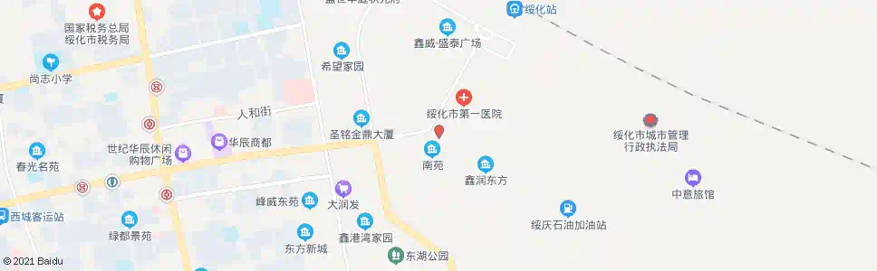 绥化圈树_公交站地图_绥化公交_妙搜公交查询2025