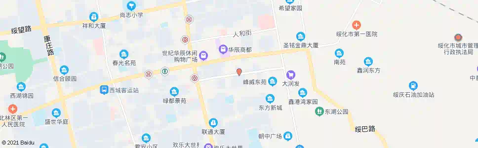 绥化三百胡同_公交站地图_绥化公交_妙搜公交查询2025