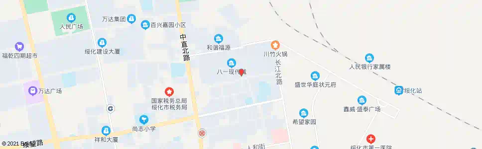 绥化消防小区_公交站地图_绥化公交_妙搜公交查询2025