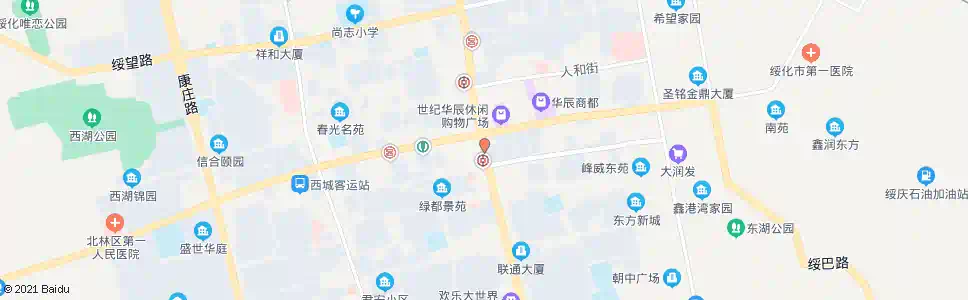 绥化二百_公交站地图_绥化公交_妙搜公交查询2025