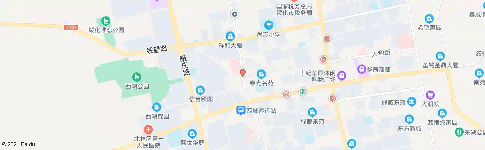 绥化人民医院_公交站地图_绥化公交_妙搜公交查询2025