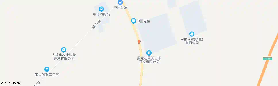 绥化长安物流_公交站地图_绥化公交_妙搜公交查询2025