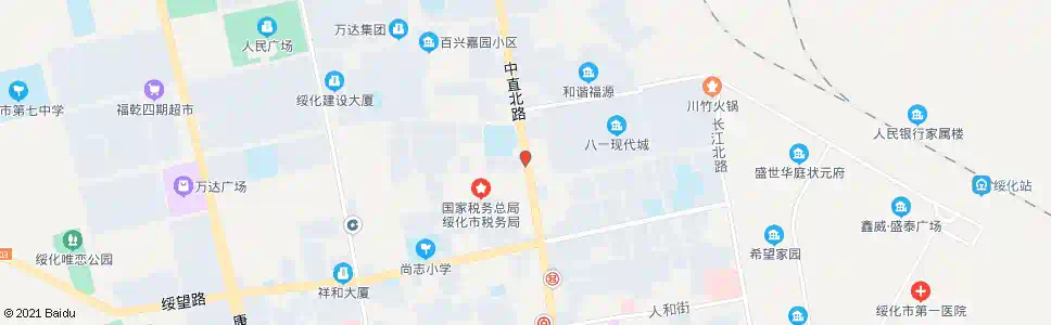 绥化环卫处_公交站地图_绥化公交_妙搜公交查询2025