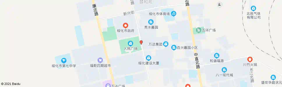 绥化绥达花园_公交站地图_绥化公交_妙搜公交查询2025