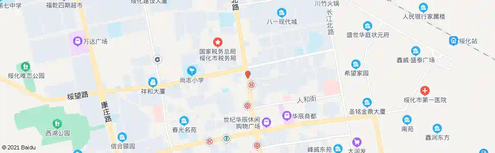 绥化建行_公交站地图_绥化公交_妙搜公交查询2025