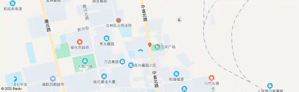 绥化体校_公交站地图_绥化公交_妙搜公交查询2025