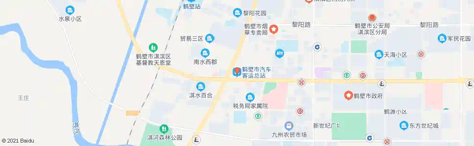 鹤壁长途总站_公交站地图_鹤壁公交_妙搜公交查询2025