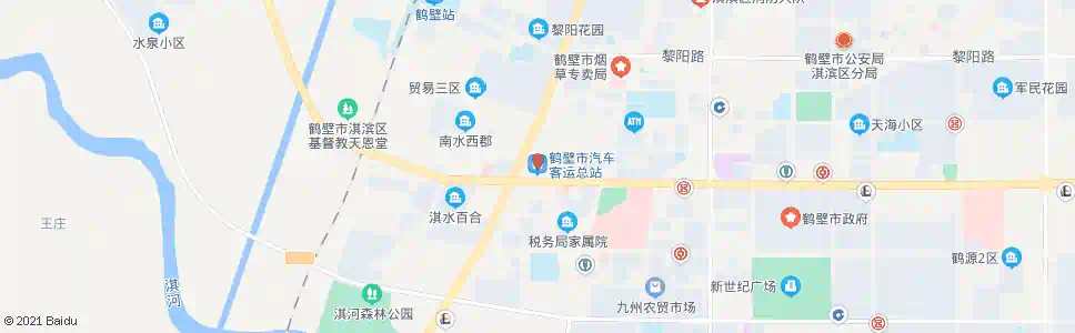 鹤壁人民商场_公交站地图_鹤壁公交_妙搜公交查询2025