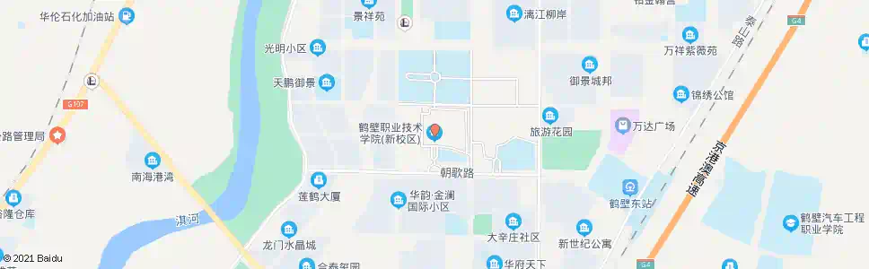 鹤壁鹤壁职业技术学院_公交站地图_鹤壁公交_妙搜公交查询2025