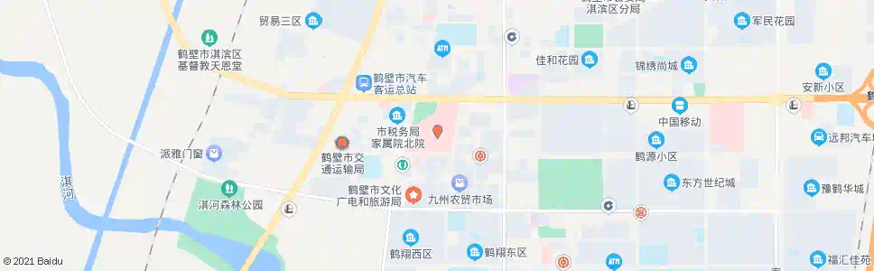 鹤壁人民医院_公交站地图_鹤壁公交_妙搜公交查询2025
