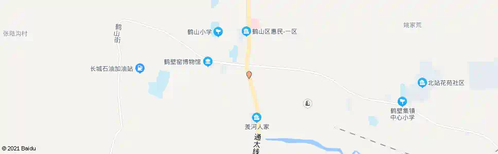 鹤壁北站(临时站)_公交站地图_鹤壁公交_妙搜公交查询2025