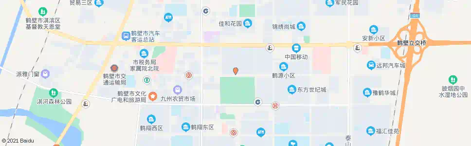 鹤壁政府南门_公交站地图_鹤壁公交_妙搜公交查询2025