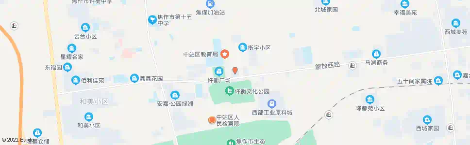 焦作高新区政府_公交站地图_焦作公交_妙搜公交查询2025