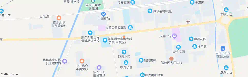 焦作金土地批发市场_公交站地图_焦作公交_妙搜公交查询2025