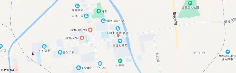 焦作白庄村_公交站地图_焦作公交_妙搜公交查询2025