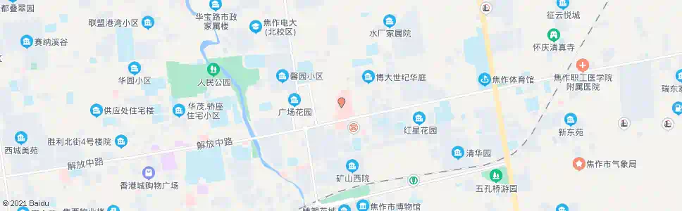 焦作部队医院_公交站地图_焦作公交_妙搜公交查询2025