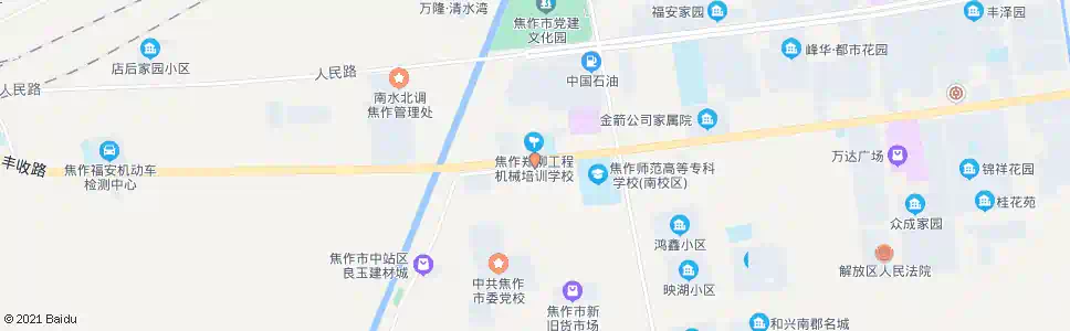 焦作果品批发市场_公交站地图_焦作公交_妙搜公交查询2025