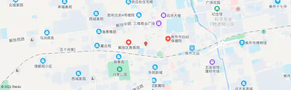 焦作中银西小区_公交站地图_焦作公交_妙搜公交查询2025