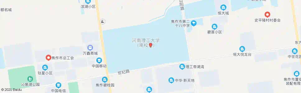 焦作河南理工大学高职学院_公交站地图_焦作公交_妙搜公交查询2025