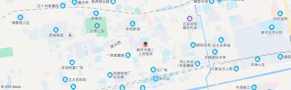 焦作第二人民医院_公交站地图_焦作公交_妙搜公交查询2025