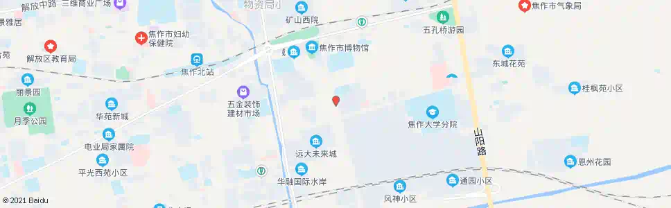 焦作轮胎厂家属院_公交站地图_焦作公交_妙搜公交查询2025