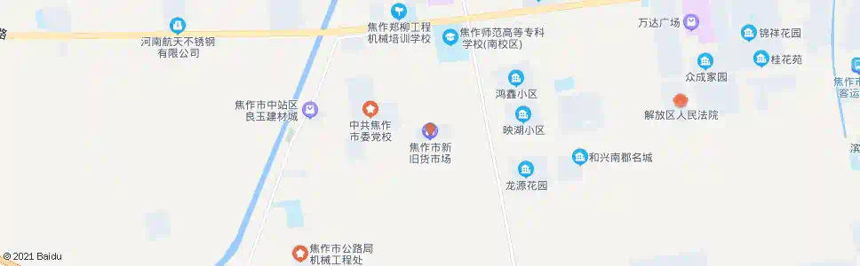 焦作废旧市场_公交站地图_焦作公交_妙搜公交查询2025