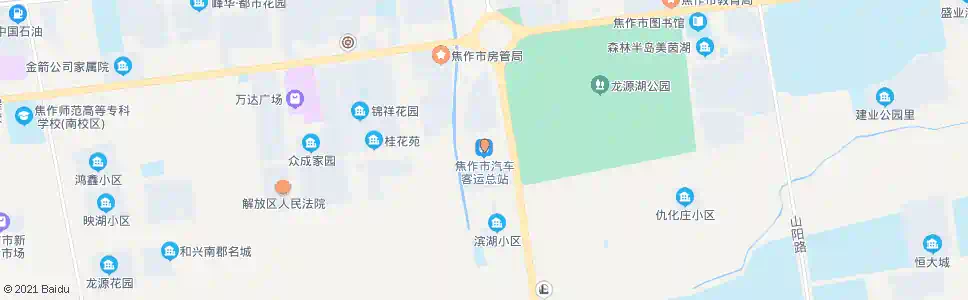 焦作客运总站(德盛汽配城)_公交站地图_焦作公交_妙搜公交查询2025