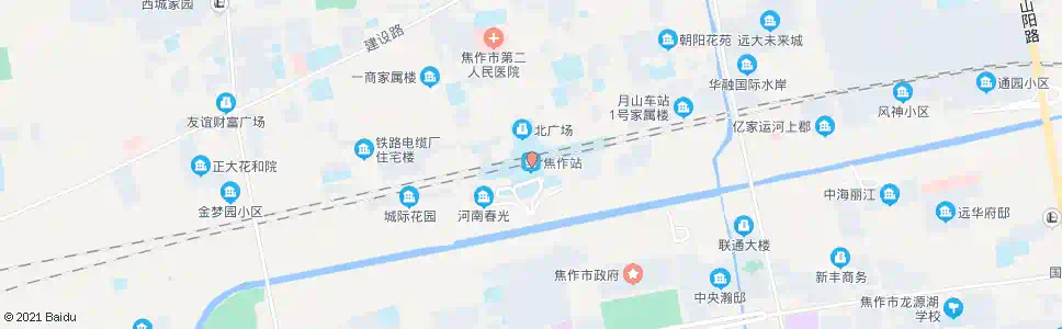 焦作解放路西花坛_公交站地图_焦作公交_妙搜公交查询2025