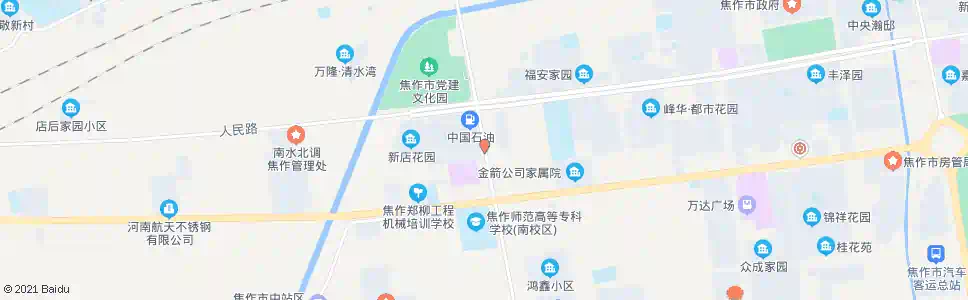 焦作新发地建材市场_公交站地图_焦作公交_妙搜公交查询2025