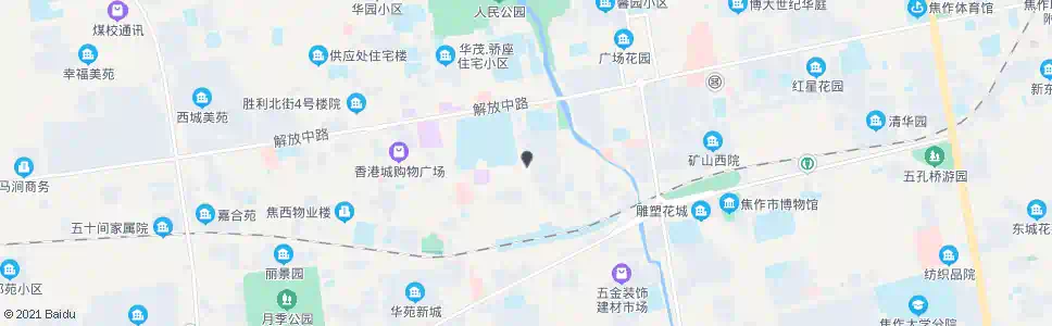 焦作青年路口建设街口_公交站地图_焦作公交_妙搜公交查询2025