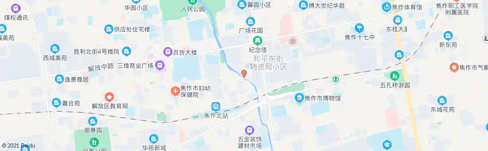 焦作第五人民医院_公交站地图_焦作公交_妙搜公交查询2025