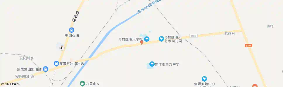 焦作九里山矿_公交站地图_焦作公交_妙搜公交查询2025