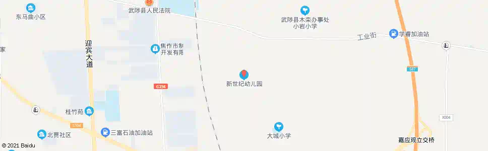 焦作新世纪双语幼儿园_公交站地图_焦作公交_妙搜公交查询2025