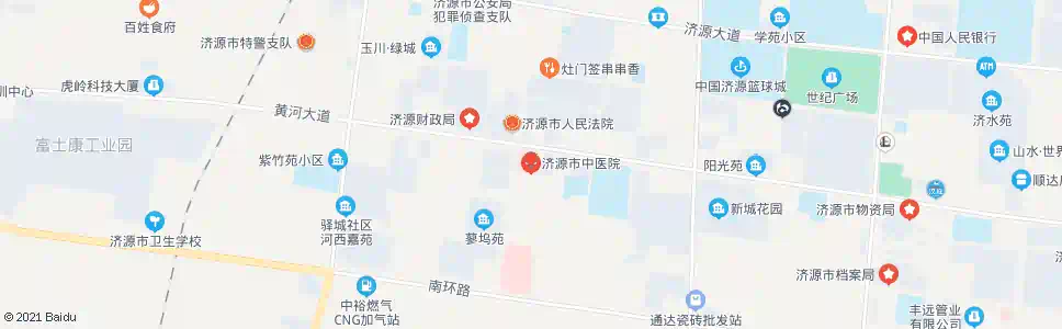 济源中医院_公交站地图_济源公交_妙搜公交查询2025