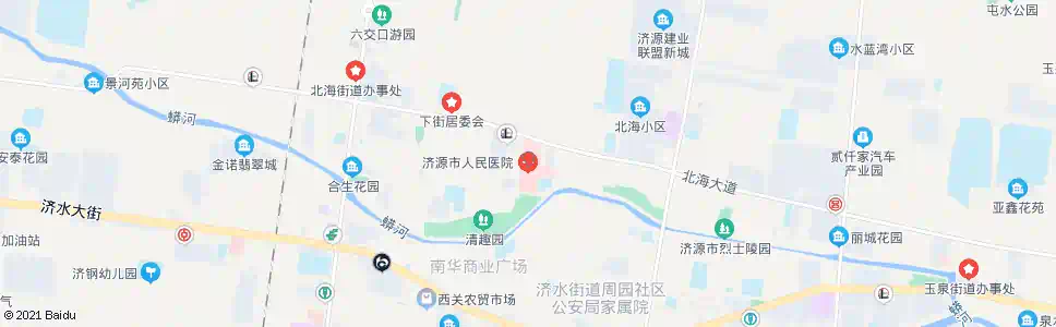 济源人民医院_公交站地图_济源公交_妙搜公交查询2025