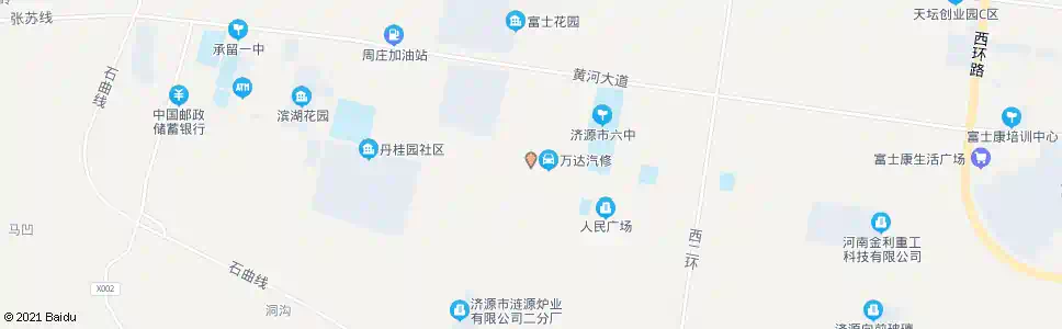 济源南姚_公交站地图_济源公交_妙搜公交查询2025