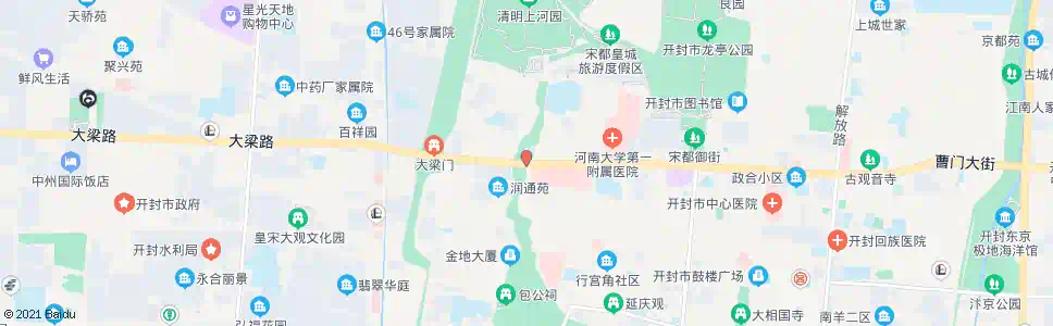 开封城隍庙后街_公交站地图_开封公交_妙搜公交查询2025