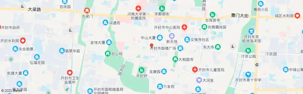 开封行宫角(相国寺)_公交站地图_开封公交_妙搜公交查询2025