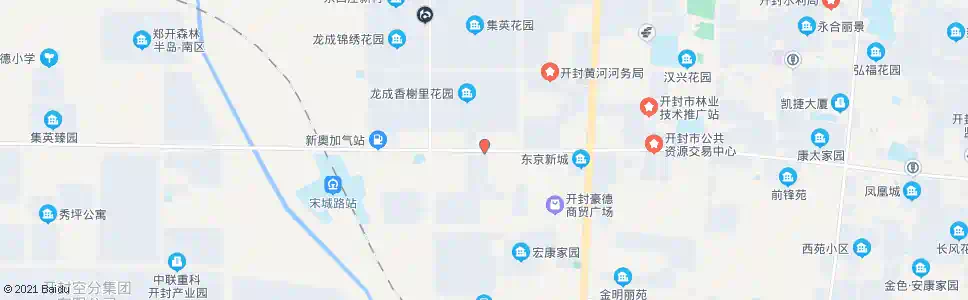 开封金明花园_公交站地图_开封公交_妙搜公交查询2025