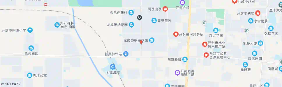 开封龙成香榭里西门_公交站地图_开封公交_妙搜公交查询2025