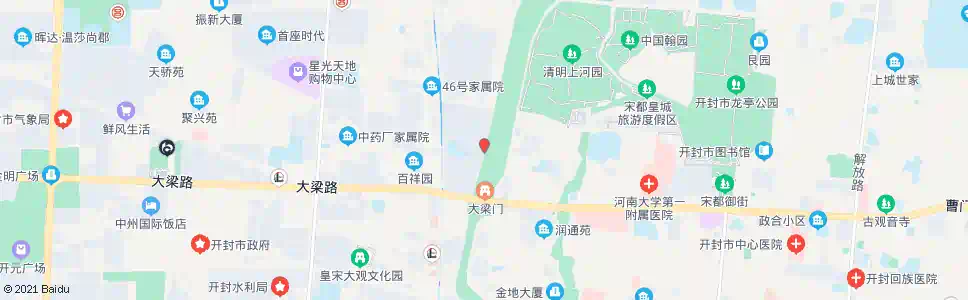 开封梁苑中区_公交站地图_开封公交_妙搜公交查询2025