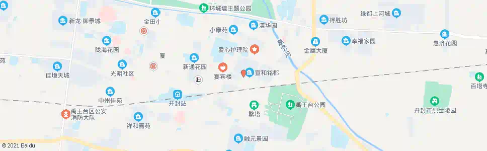 开封铁北街_公交站地图_开封公交_妙搜公交查询2025