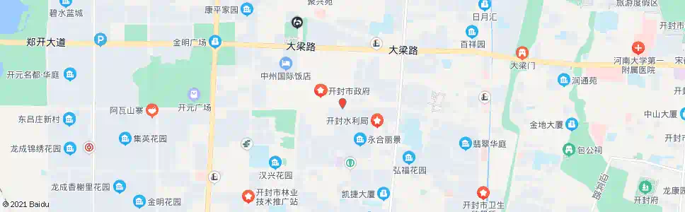 开封晋安路北正门_公交站地图_开封公交_妙搜公交查询2025