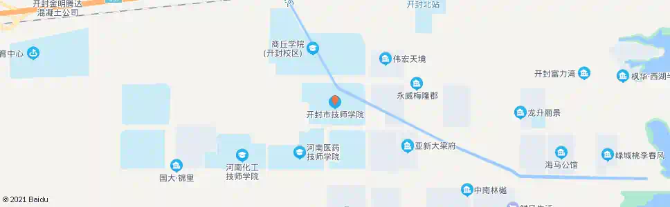 开封市技工学校_公交站地图_开封公交_妙搜公交查询2025
