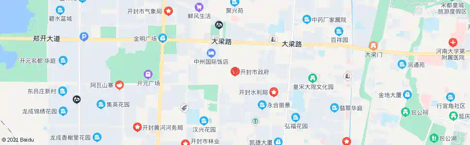开封市政府_公交站地图_开封公交_妙搜公交查询2025