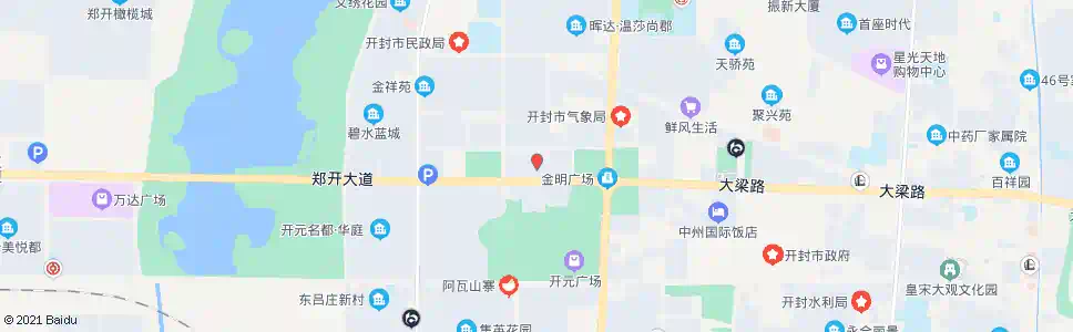 开封市人大(市检察院)_公交站地图_开封公交_妙搜公交查询2025
